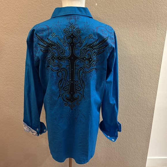 Victorious Los Angeles, men’s button down shirt size XL - Picture 5 of 9